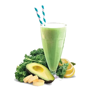 B17: plátano, aguacate, limón y col de Aromas de Café